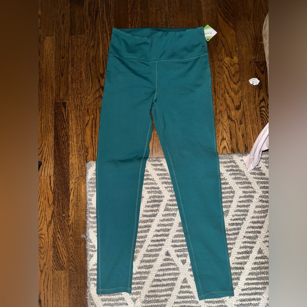 Mono B Green High-Waisted Leggings